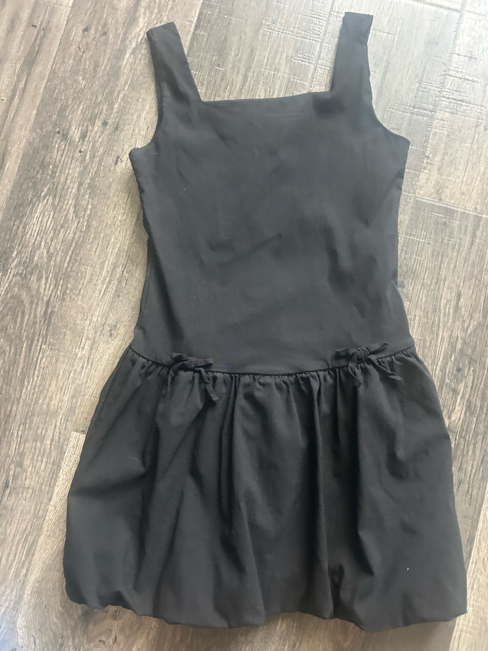 Primark Black Ruffle Dress
